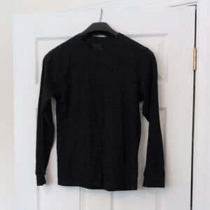 Elegant V-Neck Black Sweater for Men
